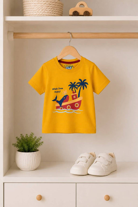 Whale Adventure Kids T-Shirt