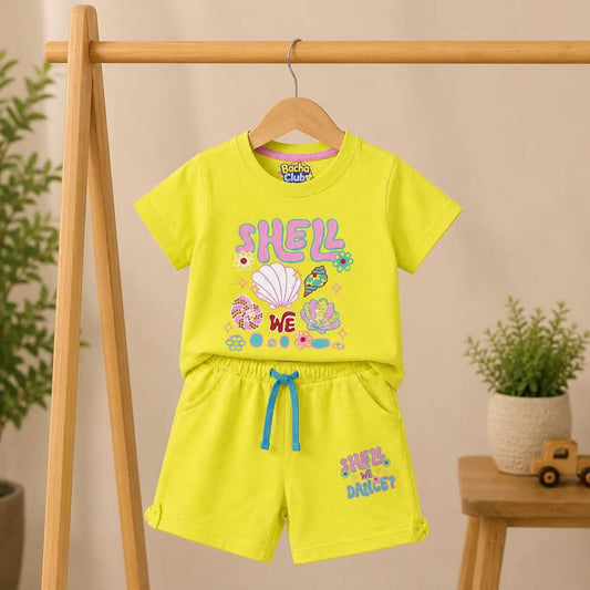 Shell We Dance? – Girls 2-Piece Summer Set