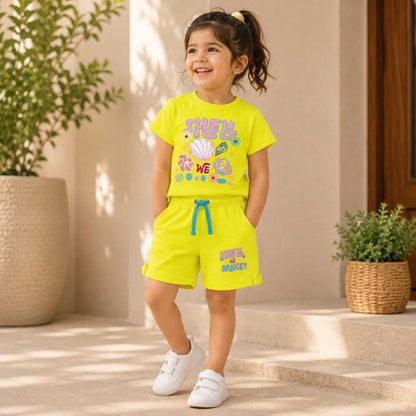 Shell We Dance? – Girls 2-Piece Summer Set
