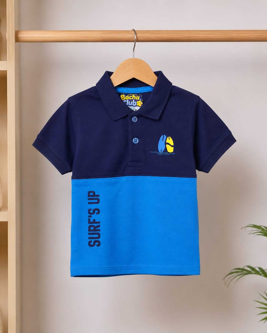 Surf’s Up Kids Polo T-Shirt